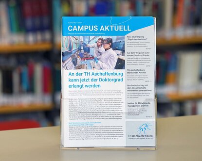 Hochschulmagazin "Campus aktuell" der TH Aschaffenburg, Ausgabe 1-2024