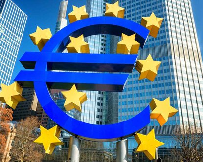 Die EZB in Frankfurt initiierte Quantitative Easing