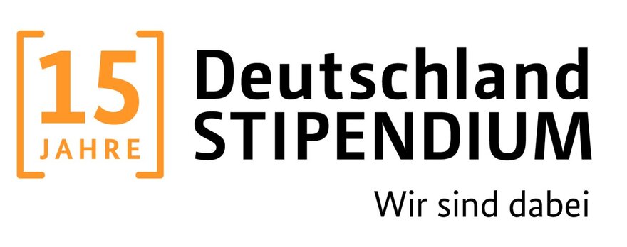 Deutschlandstipendium - wir sind dabei (15 Jahre Jubiläum) 