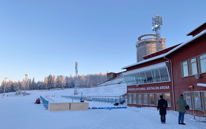 Bild Stadion im Winter