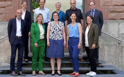 Zehn Professoren/Professorinnen aus dem Studiegang Mittelstandsmanagement.