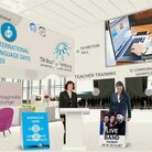 Frau Prof. Dr. Link und Frau Prof. Dr. Krausse in der virtuellen Umgebung der International Language Days
