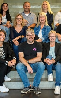 Das Dekanatsteam mit Prof. Dr. Antje Wendler