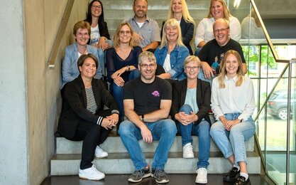 Das Dekanatsteam mit Prof. Dr. Antje Wendler