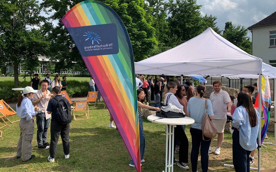 Interkulturelles "Get-together" bei den Tagen der Vielfalt an der TH Aschaffenburg