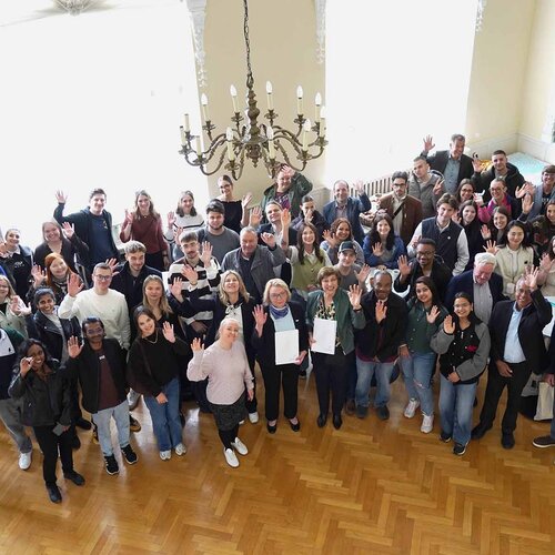 Teilnehmende der GMS im Hock Saal der TH Aschaffenburg