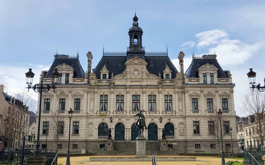 Historisches Gebäude von außen