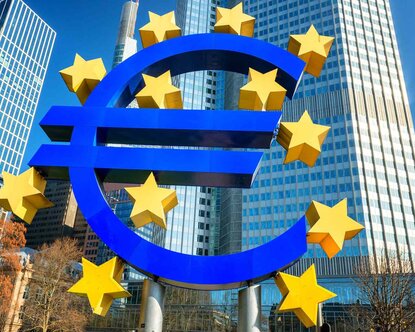 Die EZB in Frankfurt initiierte Quantitative Easing