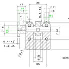 Ein 3D-Modell aus einem CAD Programm.