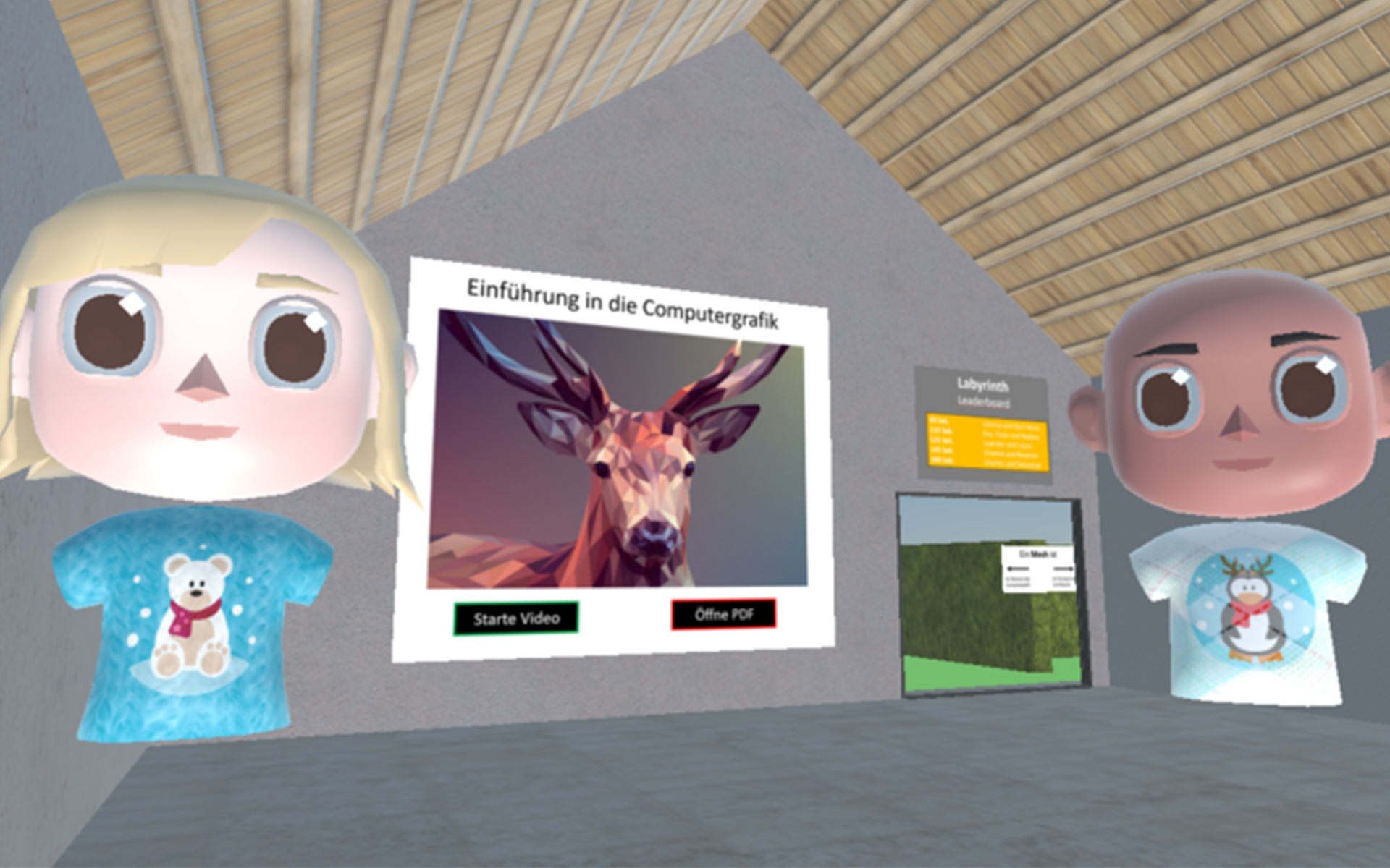 Im Projekt AdLer werden virtuelle Lernräume erstellt.